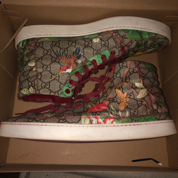Gucci Supreme Tian High Tops - Picture 3 of 11